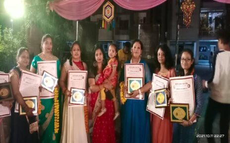 Didiji foundation ने 11 नारी शक्तियों को किया सम्मानित। महिला सशक्तीकरण की दिशा में काम कर रहा सामाजिक संगठन दीदीजी फाउंडेशन,पटना ने नवरात...