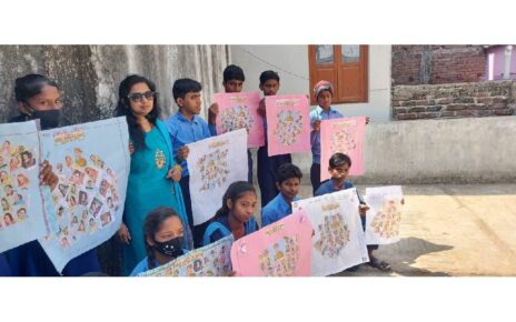 राजधानी पटना के मध्य विद्यालय सिपारा के बच्चों के बीच कोलाज प्रतियोगिता का आयोजन किया गया, जिसमें सभी बच्चों ने एक से बढ़कर एक कोलाज बनाकर...